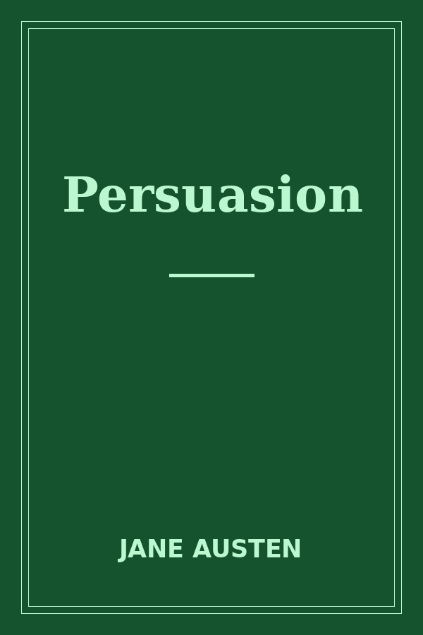 Persuasion cover